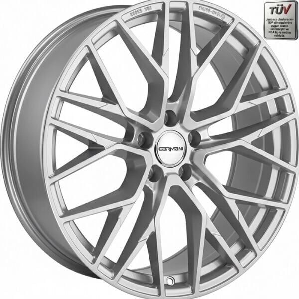 Kormetal 18J 5X112 8.0X18 ET30 66.6 Silver CA-20 JANT