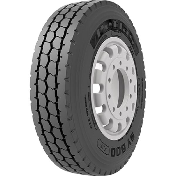 Petlas 295/80 R22.5 TL 152/148L M+S SY-800 (Şantiye Düz) (Yaz) (2024)