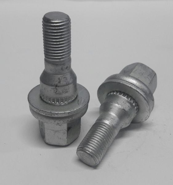 Tiryakiler Peugeot Orj. Pullu Çelik Jant Bijonu Dacromet M12X1.25x17 17AA Jant Bijonları