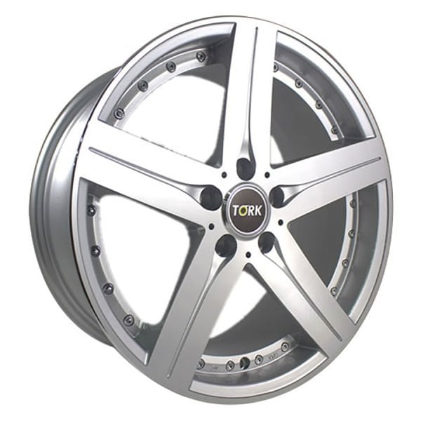 Tiryakiler 17J 5X105 7.5X17 ET32 73.1 Silver TORK-821 JANT