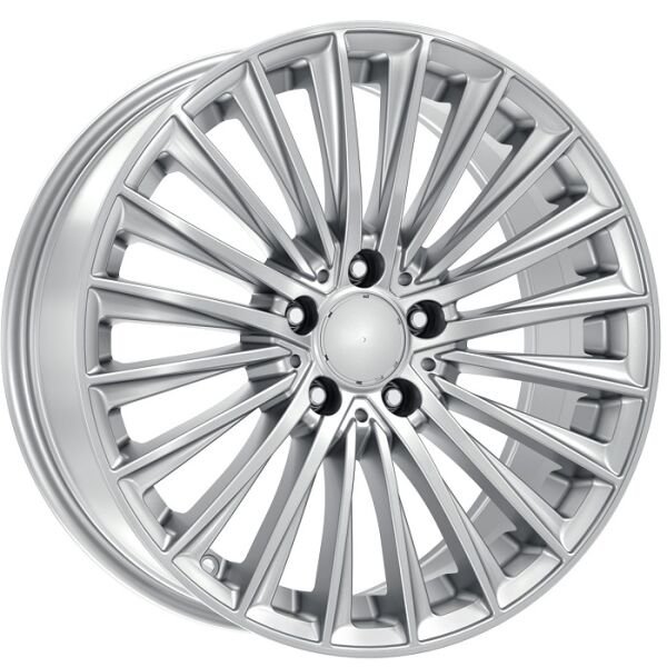 Kormetal 17J 5X112 7.5X17 ET40 66.6 Silver DY-987 JANT