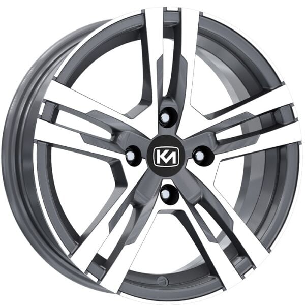 Kormetal 15J 4X100 6.0X16 ET35 67.1 GUN MAC. KM-835 JANT