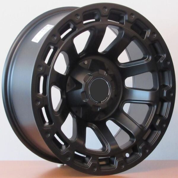 Kormetal 17J 6X139.7 9.0X17 ET10 110 MAT BLACK KM-744 JANT