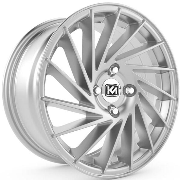 Kormetal 15J 4X100 6.5X15 ET34 67.1 Silver KM-825 JANT