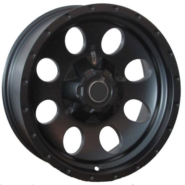 Kormetal 16J 5X112 8.0X16 ET(-5) 66.6 MAT BLACK KM-644 JANT