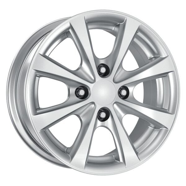 Kormetal 14J 4X100 6.0X14 ET37 67.1 Silver KM-774 JANT