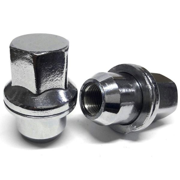 Tiryakiler Landrover Defender Orjinal Çelik Jant Pullu Kromajlı Bijon Somunu M16X1.50X54mm 27AA Jant Somunları