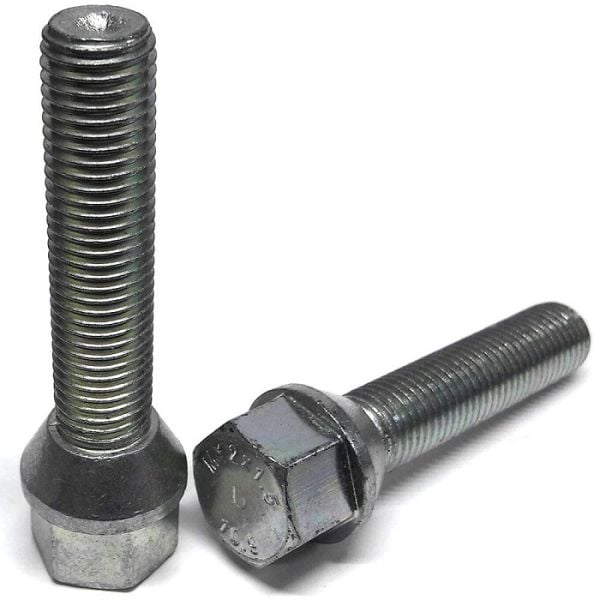 Tiryakiler Orjinal Uzun Çelik Jant Bijonu M12X1.50X50mm 17AA Jant Bijonları